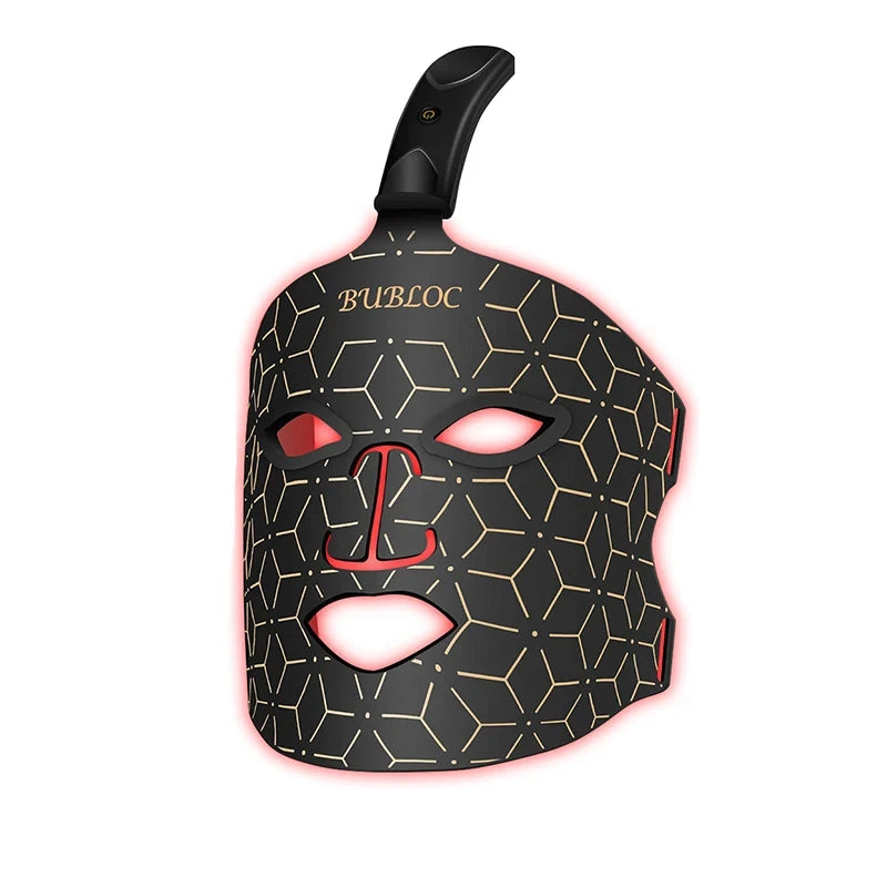 Portable Silicone Red Light Therapy Face Mask